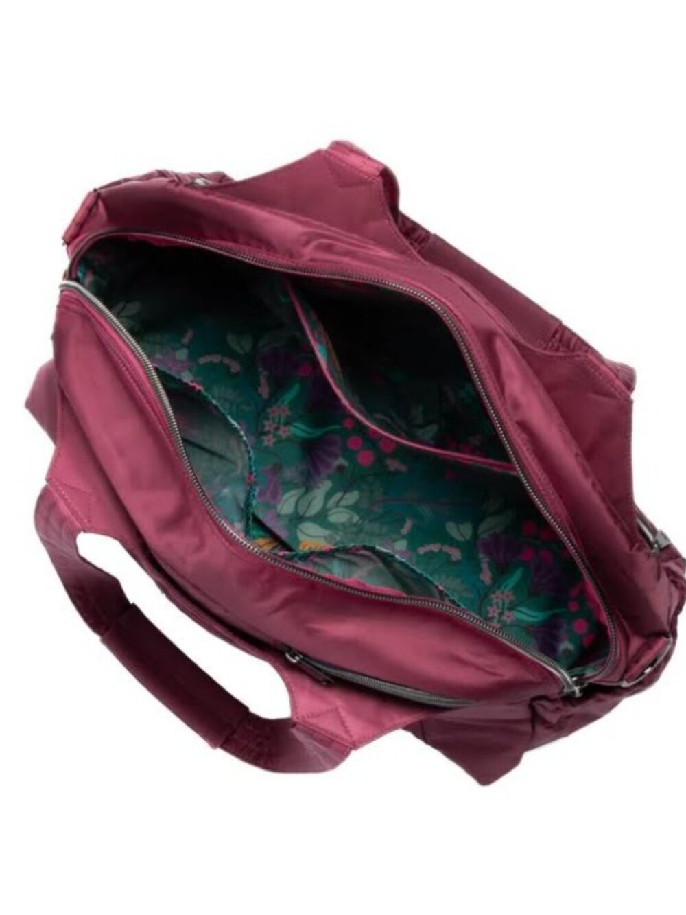 Lug Pontoon 2 Overnight Bag Raspberry Berry Red - Picture 3 of 14
